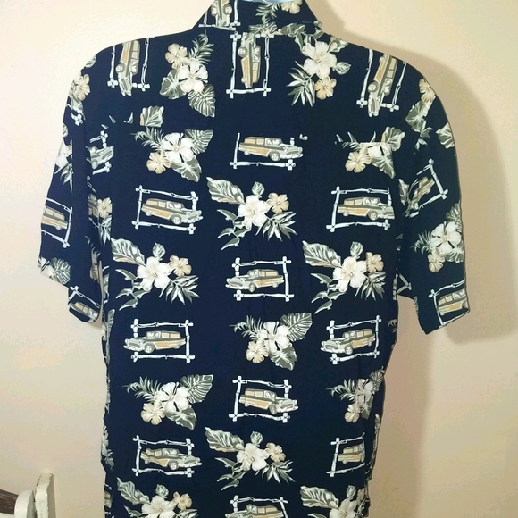 Knightbridge Hawaiian button up shirt - Picture 6 of 7